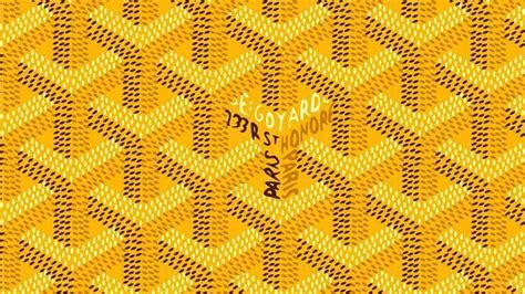 goyard yellow wallpaper|goyard wallpaper for desktop.